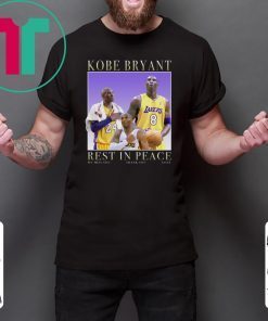 Rip Kobe rest in peace t-shirt