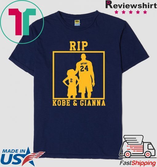 Rip Kobe 24 and Gianna 2 T-Shirt