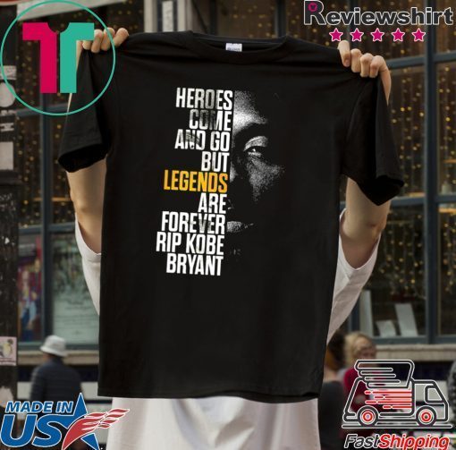 Rip-Kobe_Bryant T-Shirt Black Mamba Logo Shirt Los Angeles 24 Basketball 1978 2020 Shirts