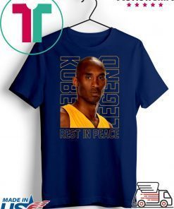 Rip-Kobe_Bryant T-Shirt Black Mamba Logo 1978 2020 T-Shirts