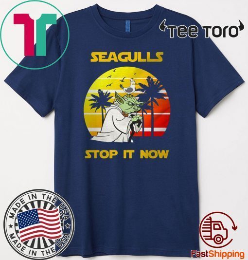 Seagulls stop it now vintage Flag T Shirt