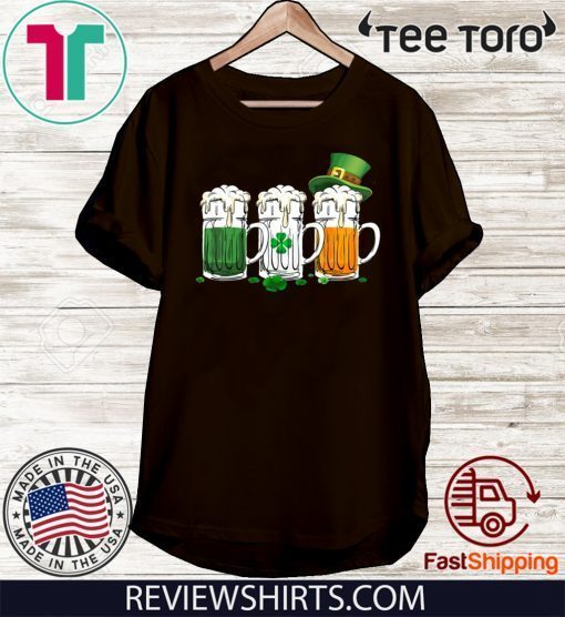 Shamrock Green Beer Drunker St Patricks Day Irish Original T-Shirt