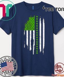 St. Patrick’s Day Irish American Flag Official T-Shirt