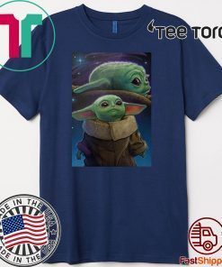 The Mandalorian Baby Yoda poster Official T-Shirt