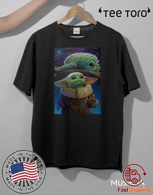 The Mandalorian Baby Yoda poster Official T-Shirt