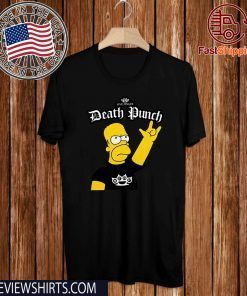 The Simpsons Five Finger Death Punch Tee Shirt