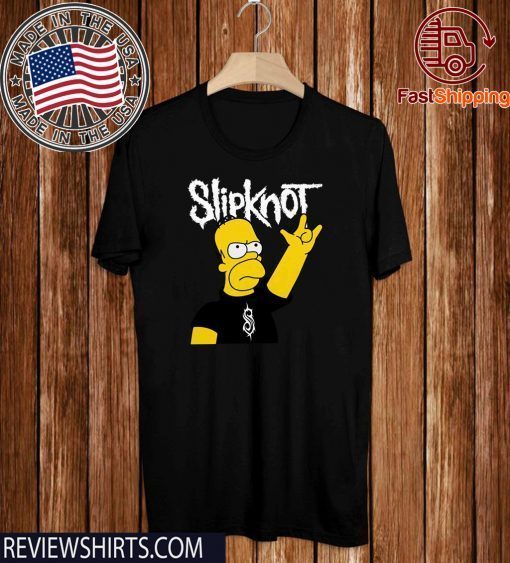 The Simpsons Slipknot Limited Edition T-Shirt