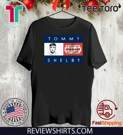 Tommy Shelby By Order Of The Peaky Blinders Autographed Official T-Shirt