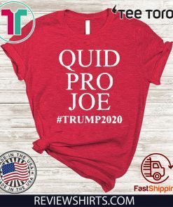 Donald Trump Meme Sleepy Joe Biden Quid Pro Joe T-Shirt