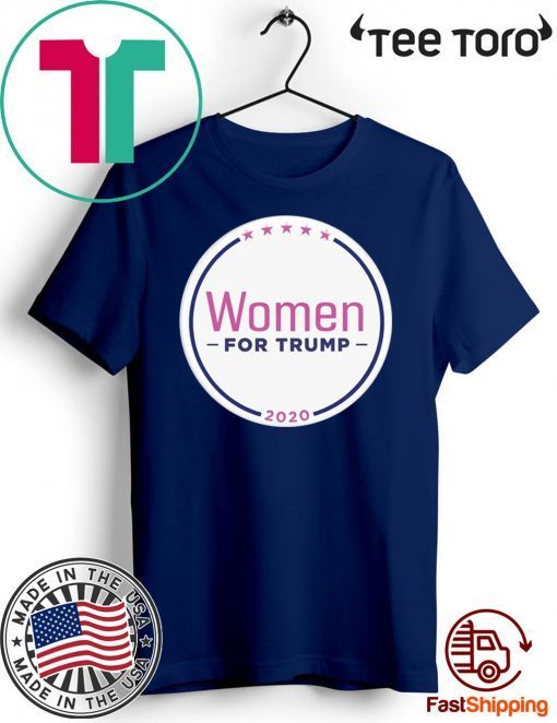 Women for Donald Trump Buttons T-Shirt