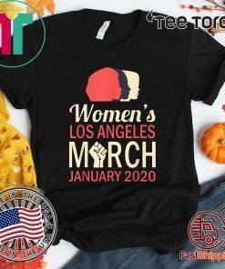 Women's Los Angeles March January 18 2020 Shirt T-Shirt