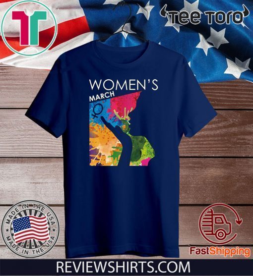Womens March 2020 Women's March WASHINGTON Tee Shirt