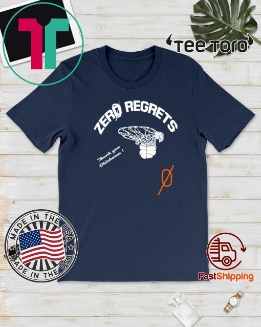 Zero Regrets Shirt - Russell Westbrook T-Shirt