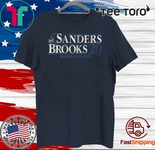 Sanders Brooks 2020 Tee Shirt