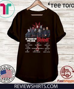 25 Years Of Slipknot 1995 – 2020 Official T-Shirt