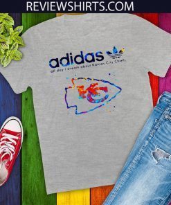 Adidas All Day I Dream About Kansas City Chiefs Official T-Shirt