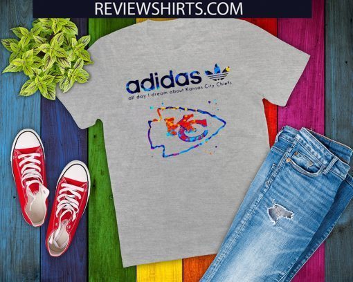 Adidas All Day I Dream About Kansas City Chiefs Official T-Shirt