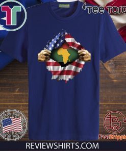 African Blood Inside My American 2020 T-Shirt