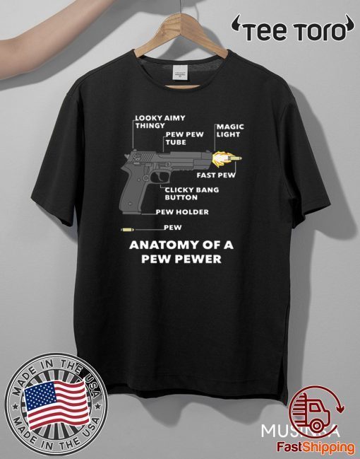 Anatomy Of A Pew Pewer Limited Edition T-Shirt