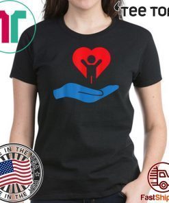 Autism Awarness My Hand Heart Gift Design Official T-Shirt