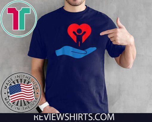 Autism Awarness My Hand Heart Gift Design Official T-Shirt