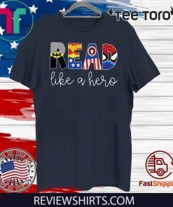 Avenger Read Like A Hero 2020 T-Shirt