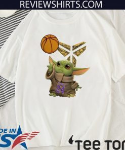 BABY YODA KOBE BRYANT 24 UNISEX T-SHIRT