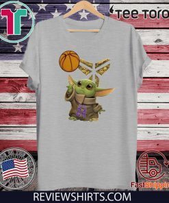 BABY YODA KOBE BRYANT 24 UNISEX T-SHIRT