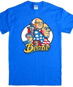 BERNIE SANDERS AMERICAN TIMELINE FLAG T-SHIRT