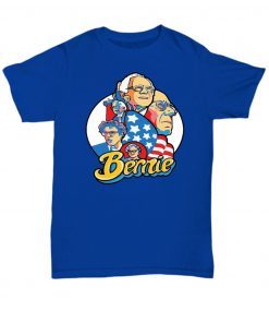 BERNIE SANDERS AMERICAN TIMELINE FLAG T-SHIRT