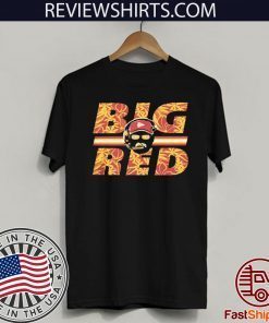 BIG RED SHIRT ANDY REID - KANSAS CITY CHIEFS AFC CHAMPIONS 2020 T-SHIRT