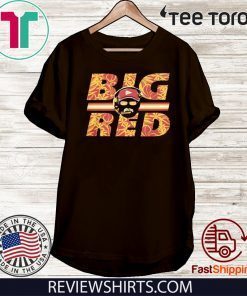 BIG RED SHIRT ANDY REID - KANSAS CITY CHIEFS AFC CHAMPIONS 2020 T-SHIRT