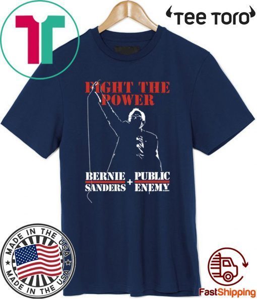 Bernie Sanders Fight The Power Official T-Shirt