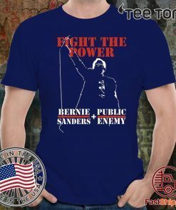 Bernie Sanders Fight The Power T-Shirt - Limited Edition