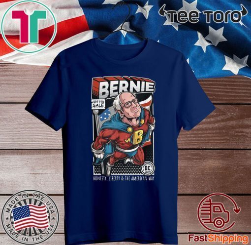 Bernie Sanders Superhero Honesty Liberty And The American Way Official T-Shirt