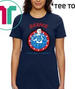 Bernie Sanders Superhero To The Rescue 2020 Election Official T-Shirt