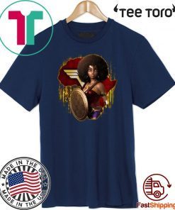 Black Wonder Woman Tee Shirt