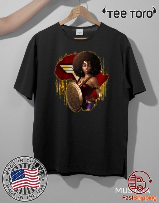 Black Wonder Woman Tee Shirt