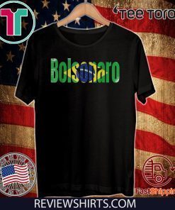 Bolsonaro President Brazil Presidente Election Official T-Shirt