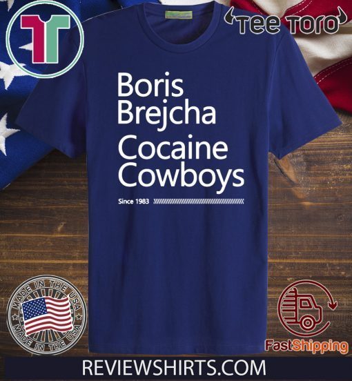 Boris Brejcha Cocaïne Cowboys Since 1983 Official T-Shirt