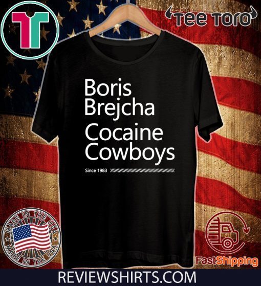 Boris Brejcha Cocaïne Cowboys Since 1983 Official T-Shirt