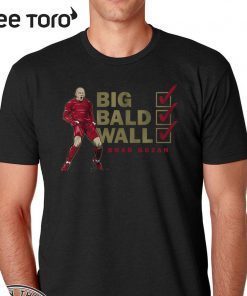 Brad Guzan Big Bald Wall Atlanta Official T-Shirt