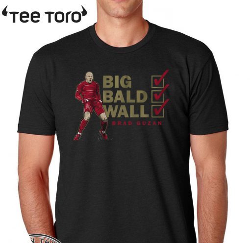 Brad Guzan Big Bald Wall Atlanta Official T-Shirt