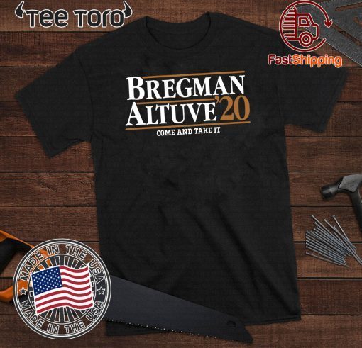 Bregman Altuve 2020 Official T-Shirt