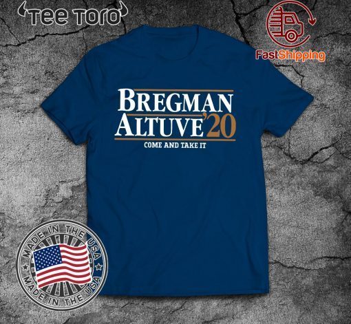 Bregman Altuve 2020 Official T-Shirt