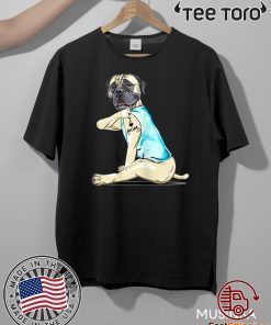 Limited Edition Bullmastiff Tattoos I Love MOM Sitting Gift Mother's Day T-Shirt