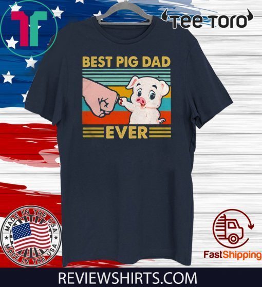 Best pig dad ever sunset IF Official T-Shirt