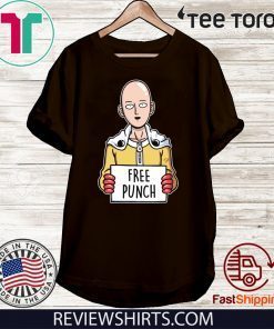 FREE PUNCH - One Punch Man 2020 T-Shirt