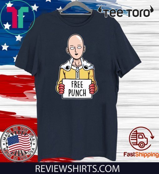 FREE PUNCH - One Punch Man 2020 T-Shirt