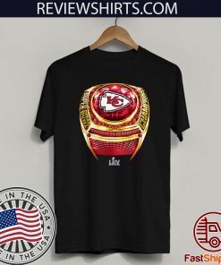 Kansas City Chiefs Super Bowl LIV Champions Big & Tall Ring T-Shirt